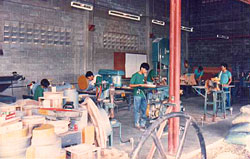 foundry pattern making area